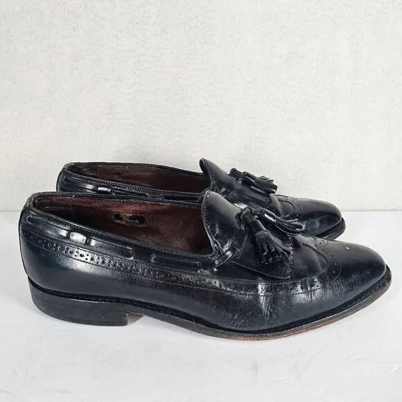 Allen Edmonds Mansfield Oxford Wingtips Black 9.5