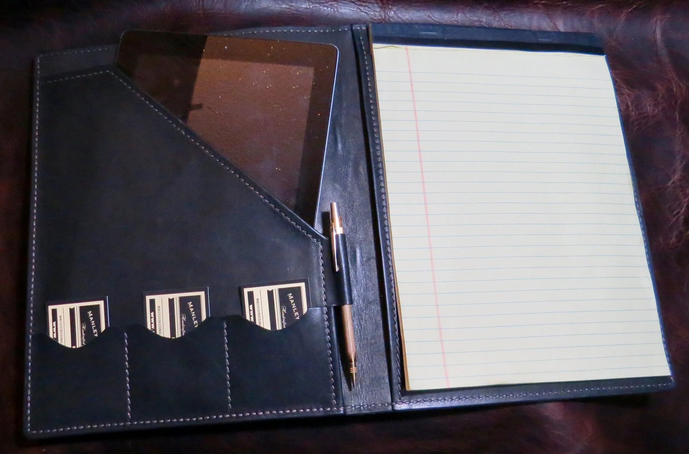 American Bison Briefcase & Portfolio Set