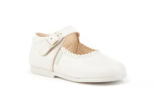 Angelitos - Beige Leather Maryjane 500
