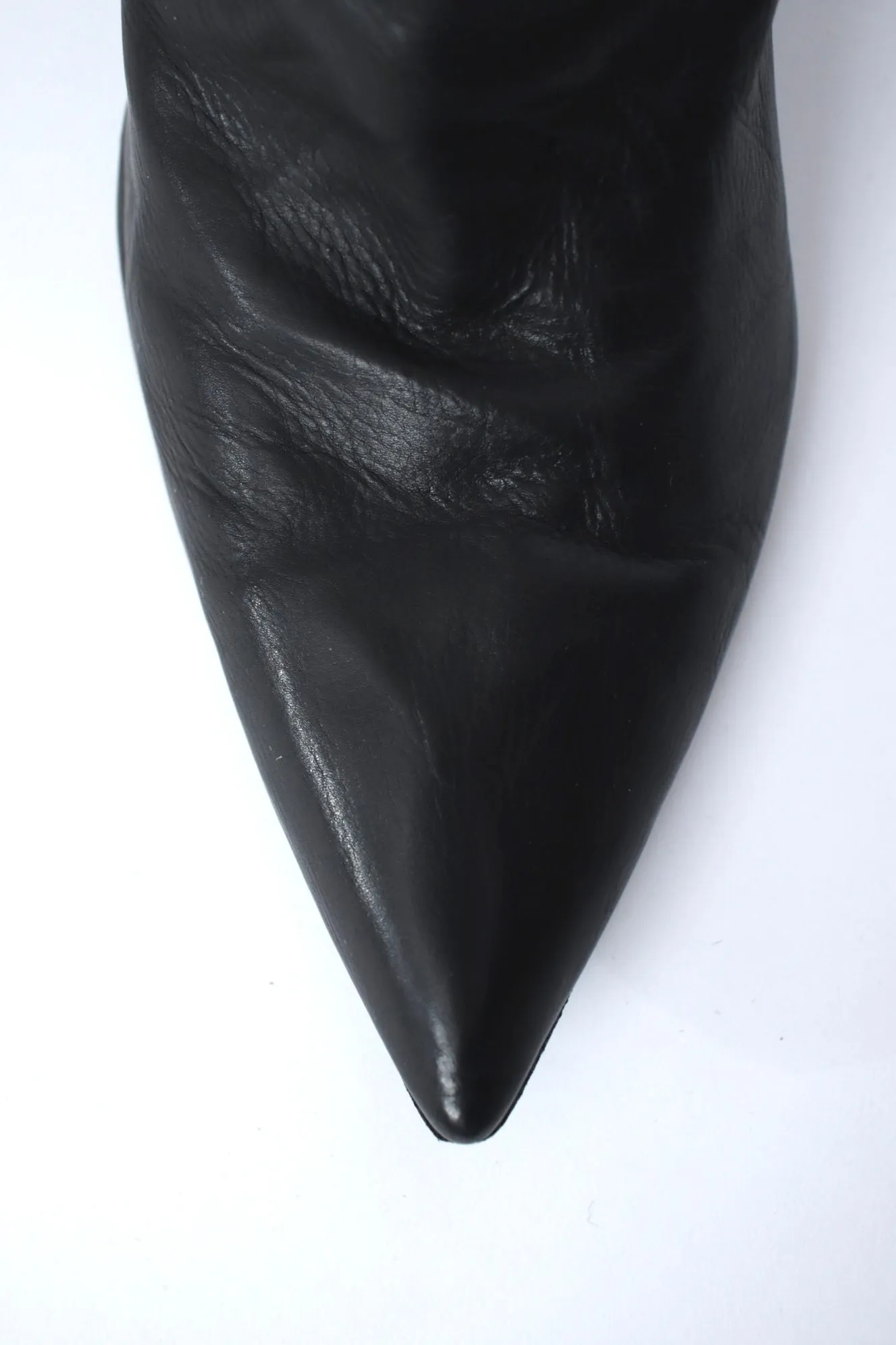 Ann Demeulemeester Lambskin Mule Boots