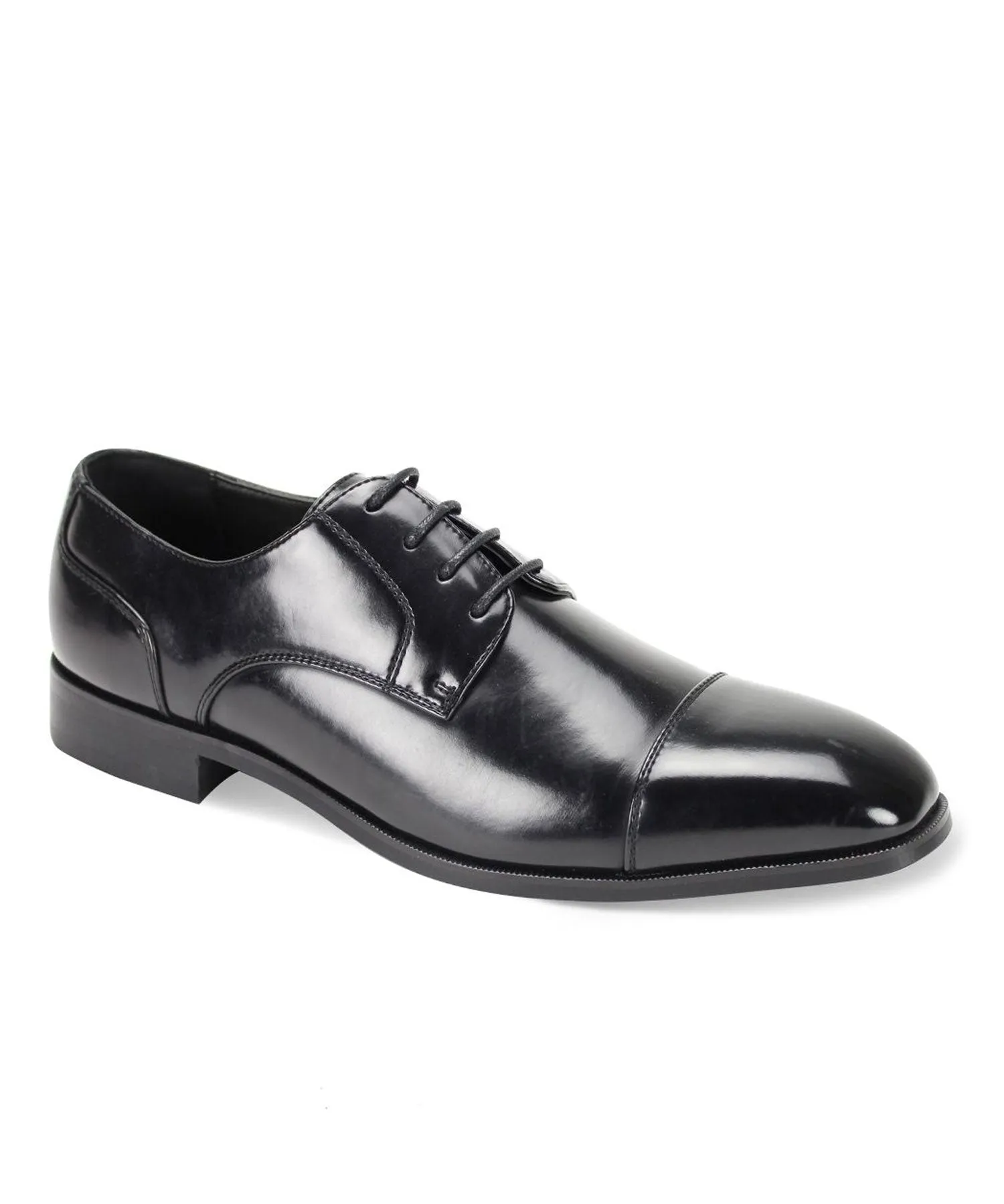 Antonio Cerrelli Cap Toe Shoes - Black