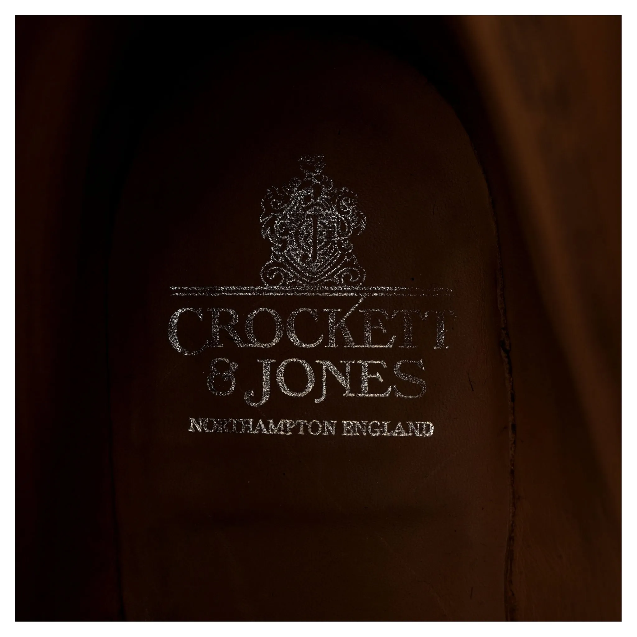 'Argyll' Dark Brown Leather Boots UK 9.5 E