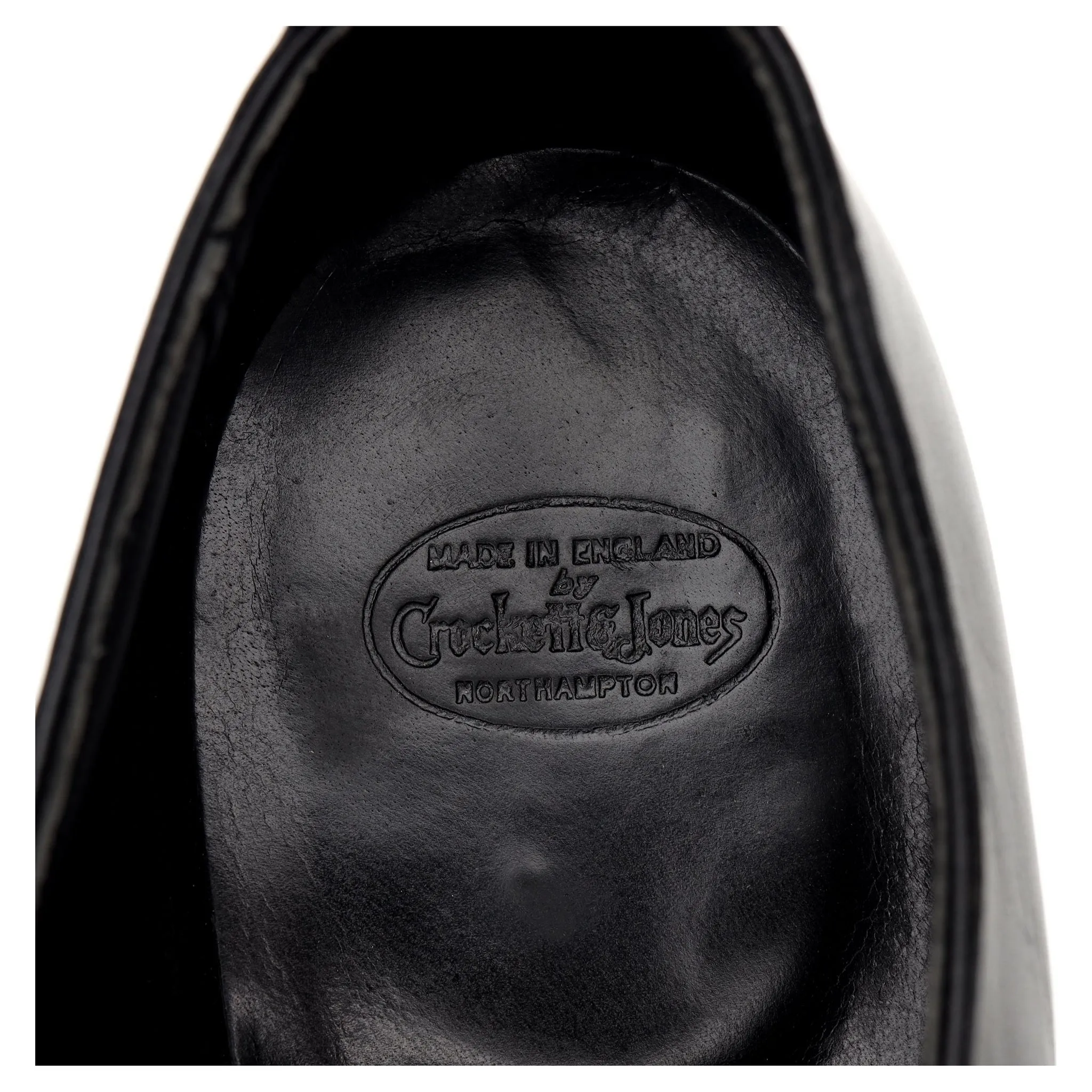 'Audley' Black Leather Oxford UK 11 E