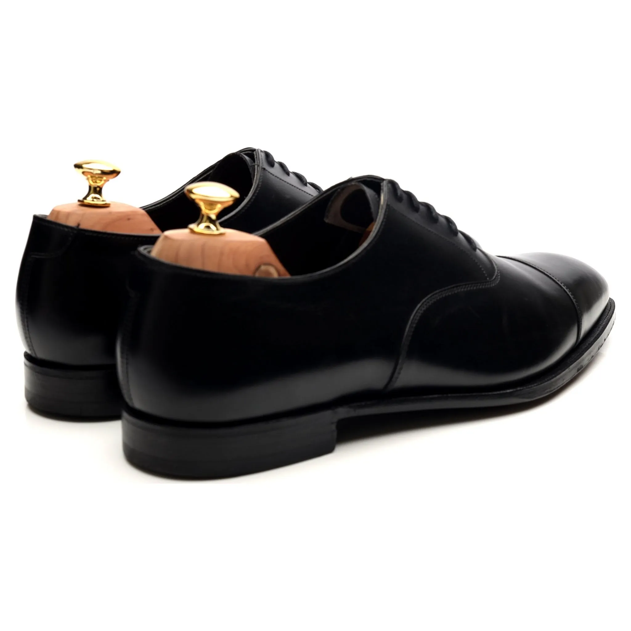 'Audley' Black Leather Oxford UK 11 E