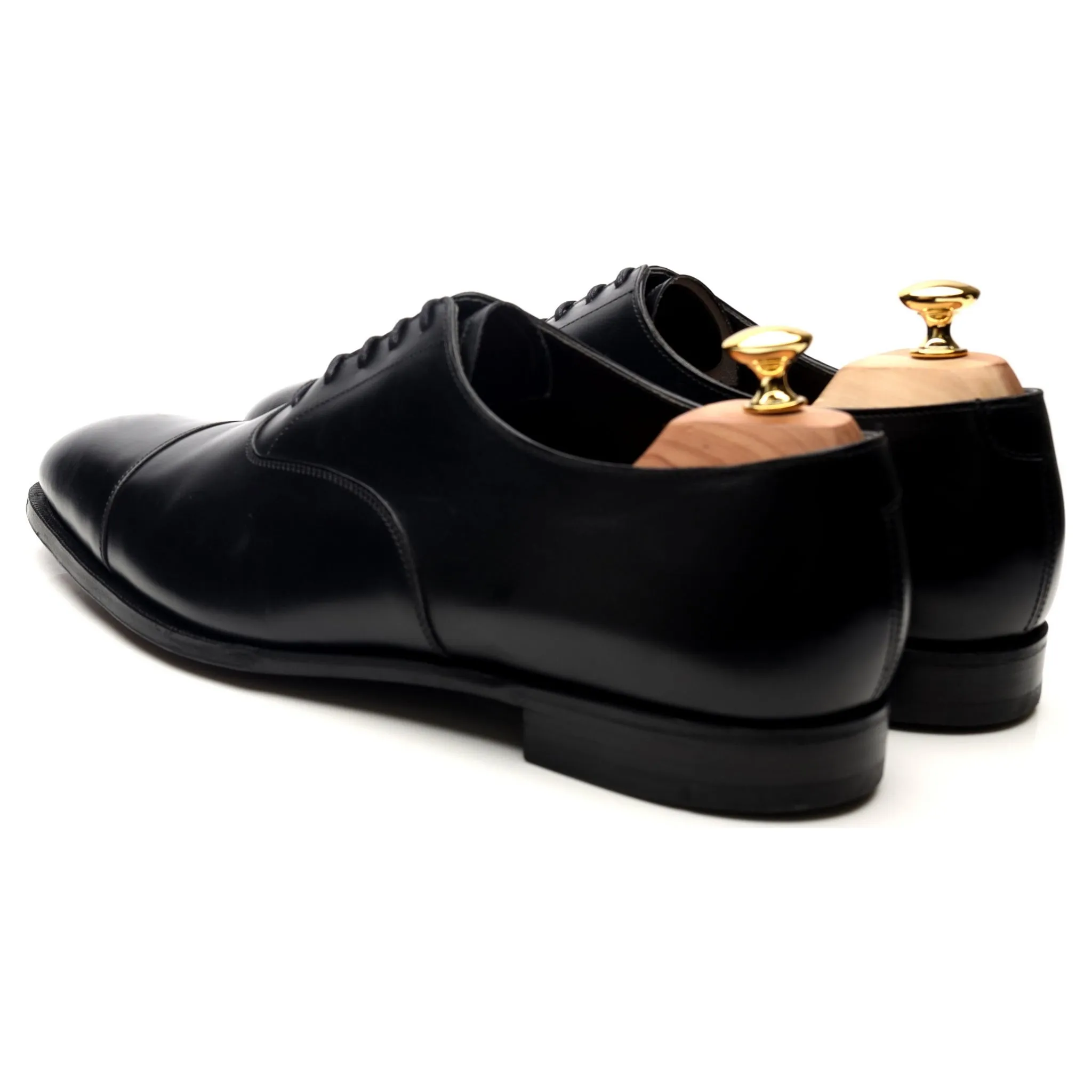 'Audley' Black Leather Oxford UK 11 E