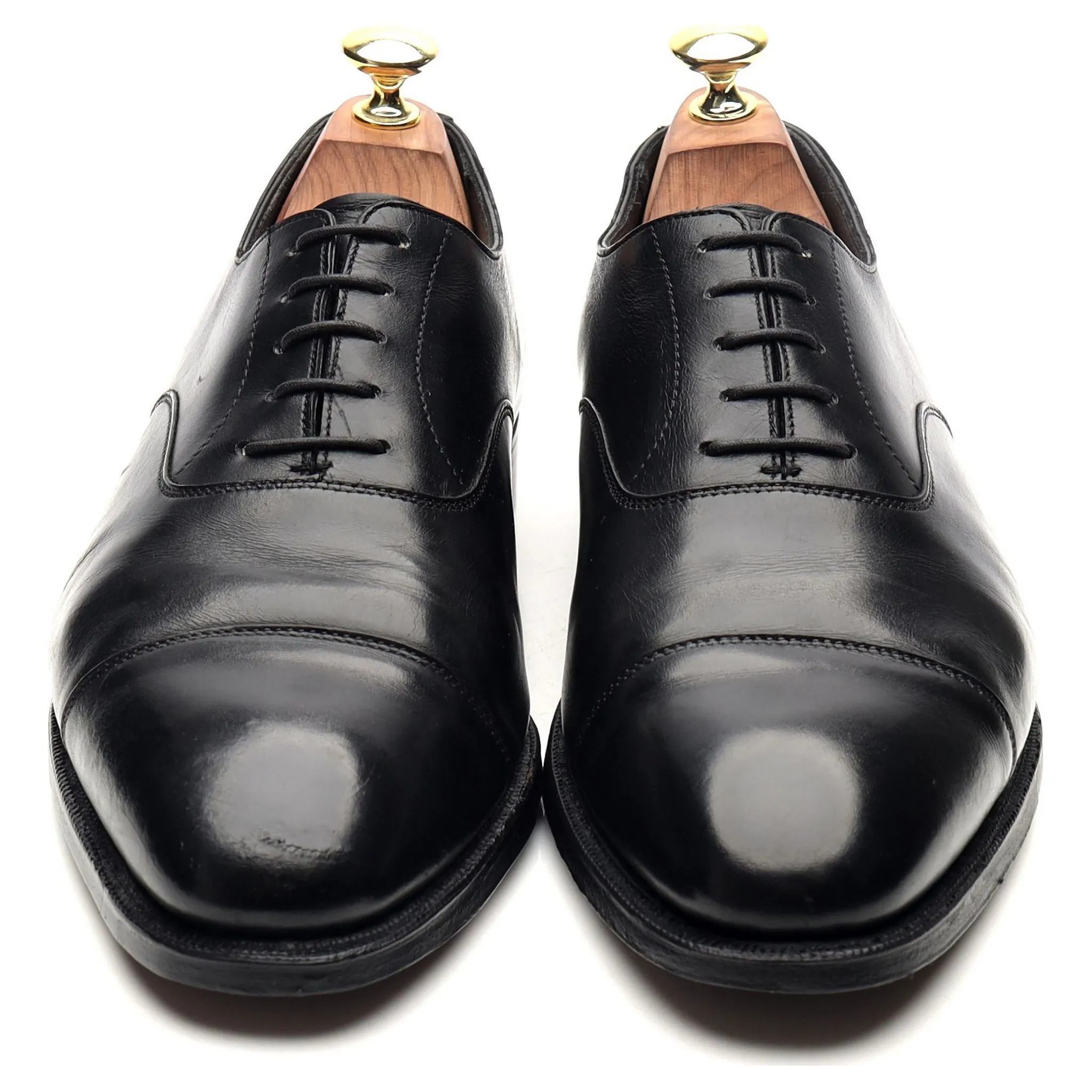 'Audley' Black Leather Oxford UK 7.5 E