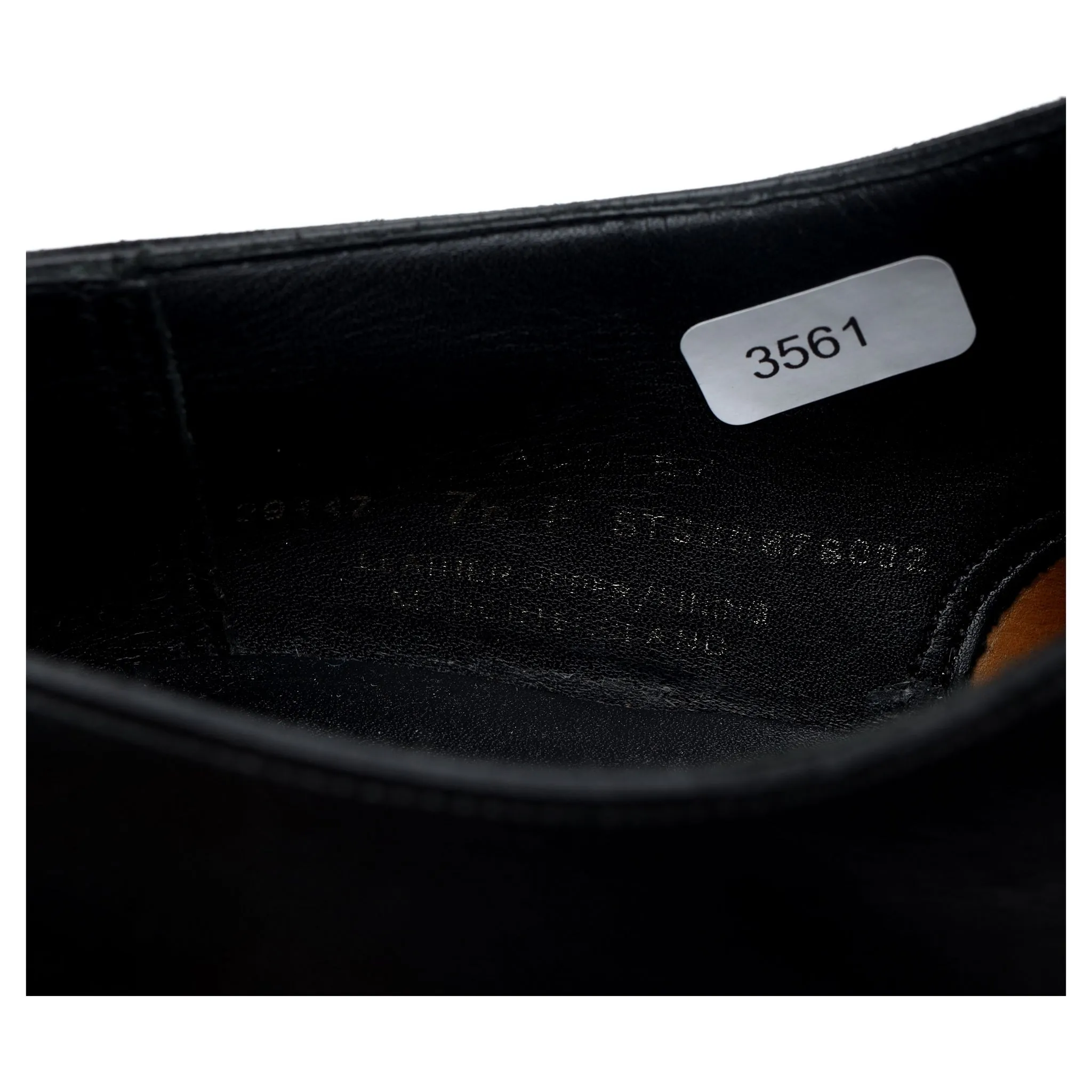 'Audley' Black Leather Oxford UK 7.5 E