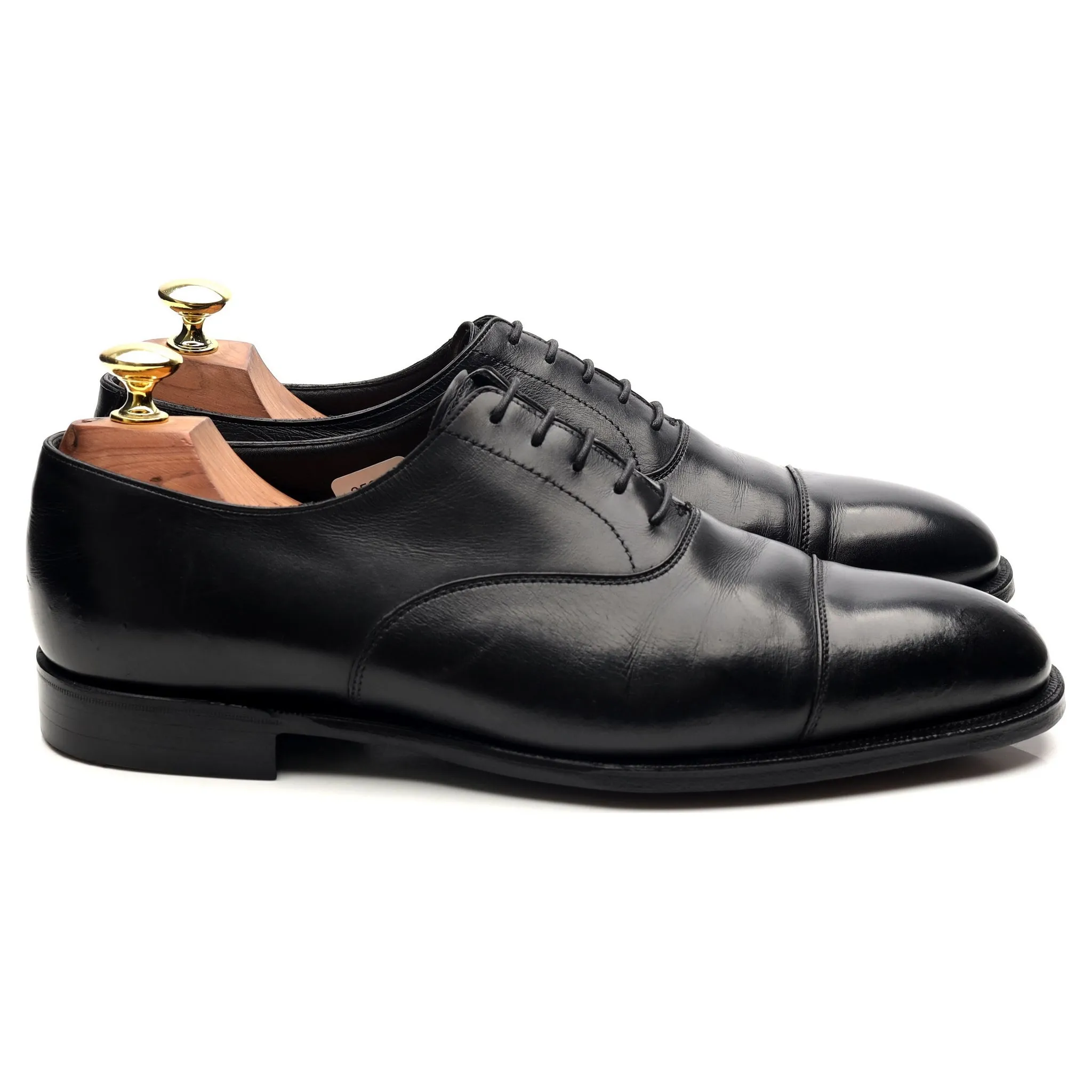 'Audley' Black Leather Oxford UK 7.5 E