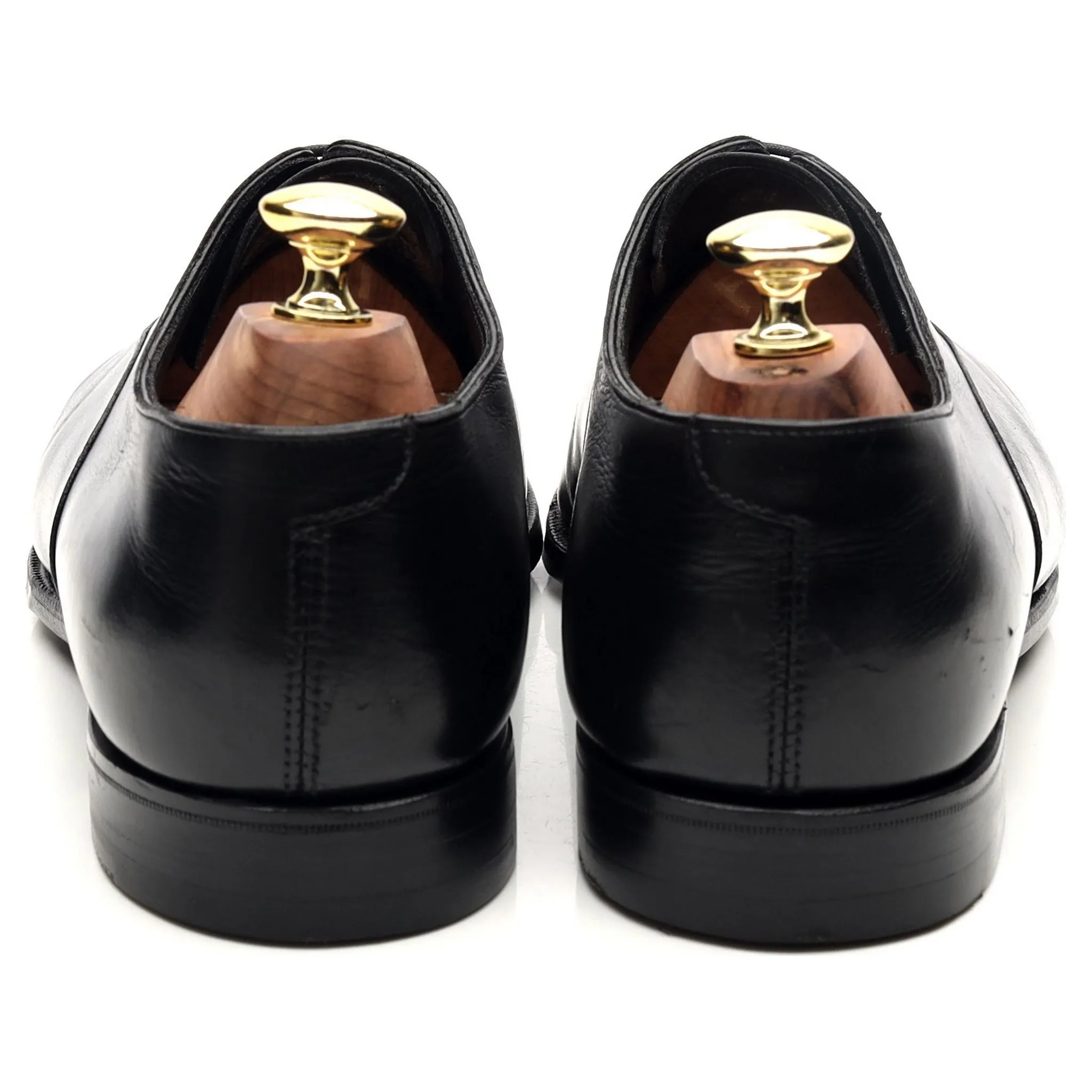 'Audley' Black Leather Oxford UK 7.5 E