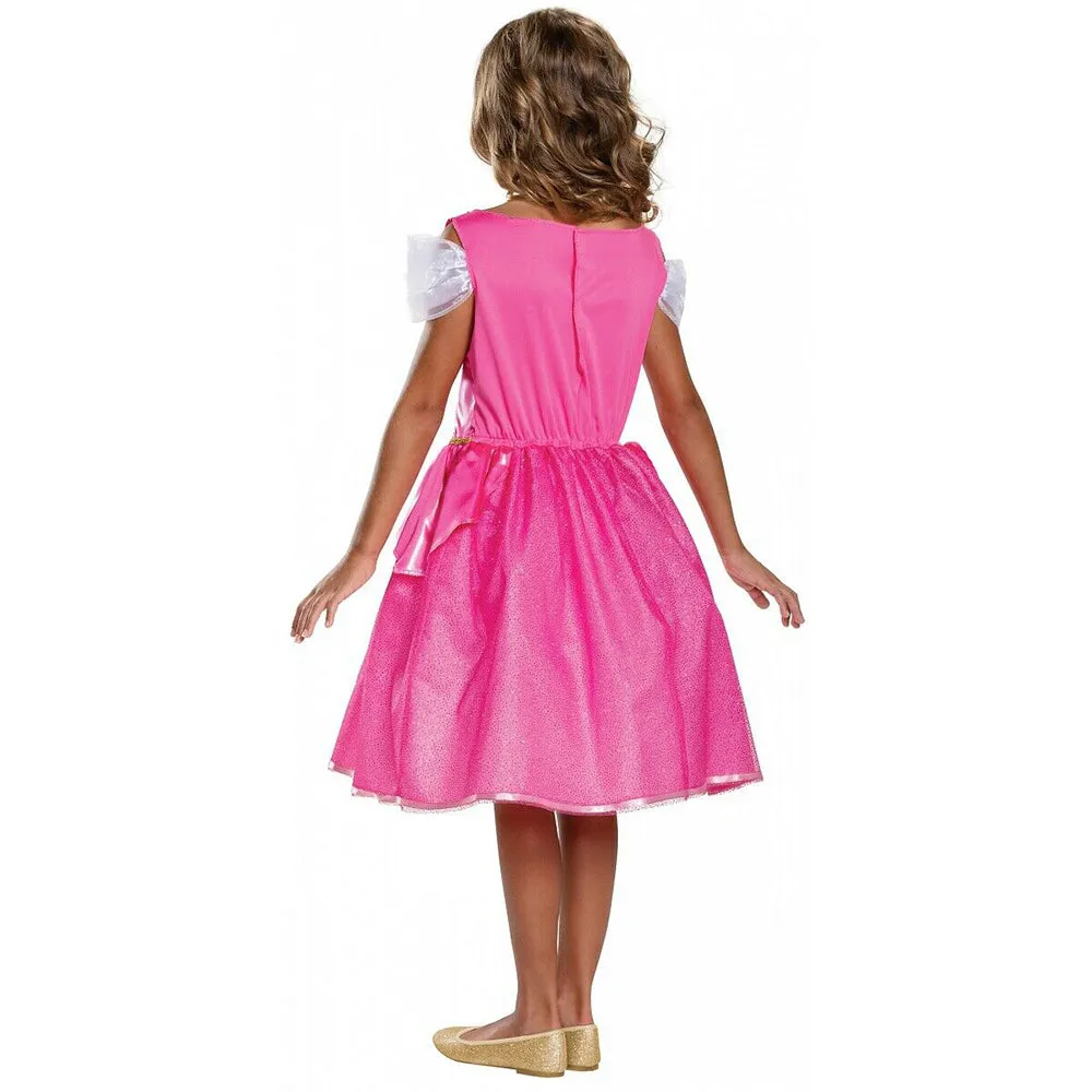 Aurora Princess Costume Dress Girls Classic Sleeping Beauty Child Kids Toddler Outfit