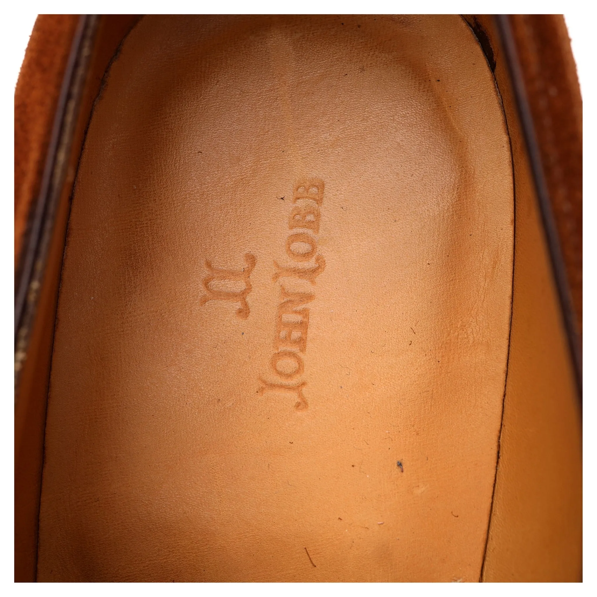 'Avon' Tan Brown Suede Oxford UK 9 E