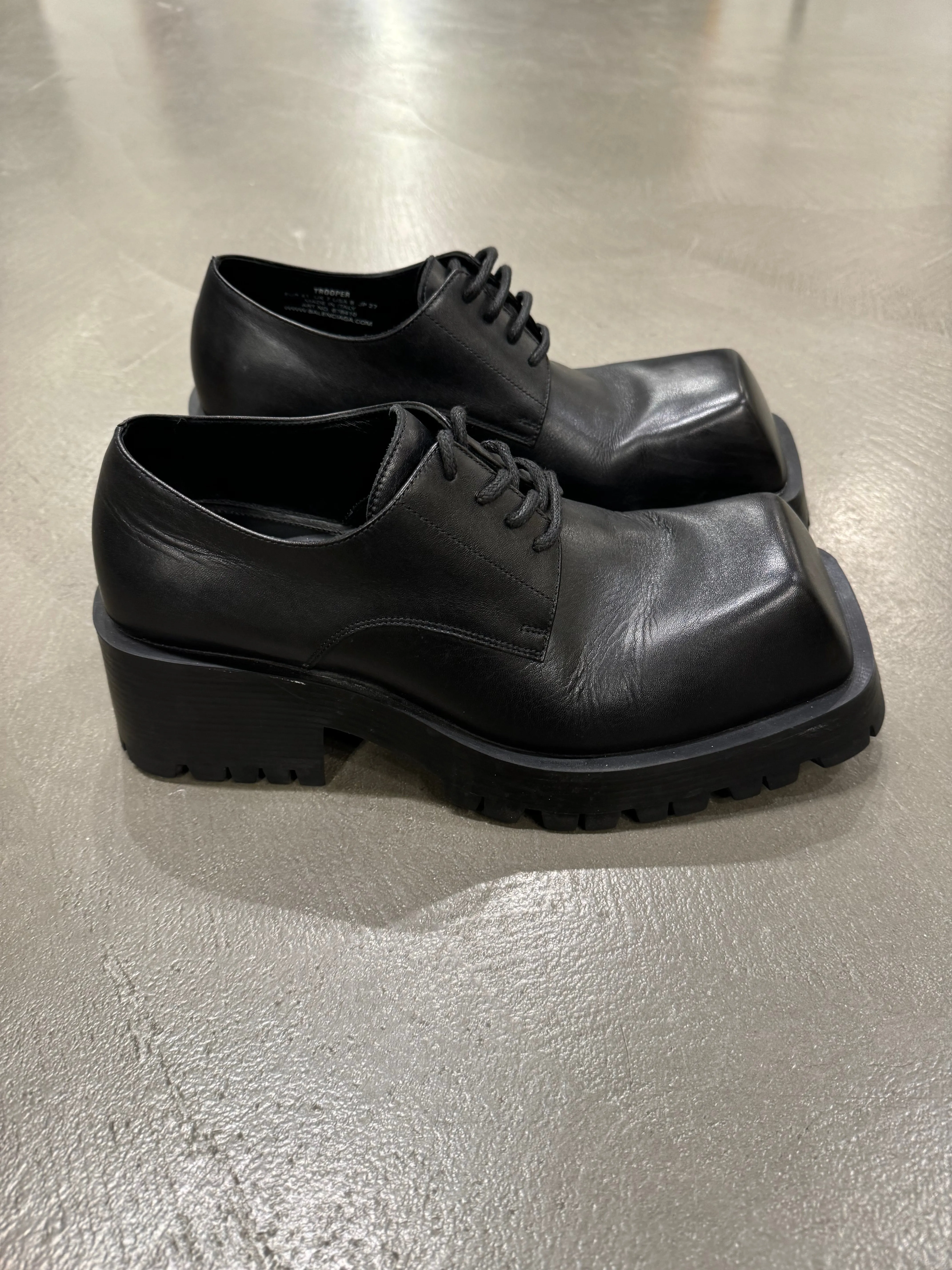 Balenciaga trooper derbies