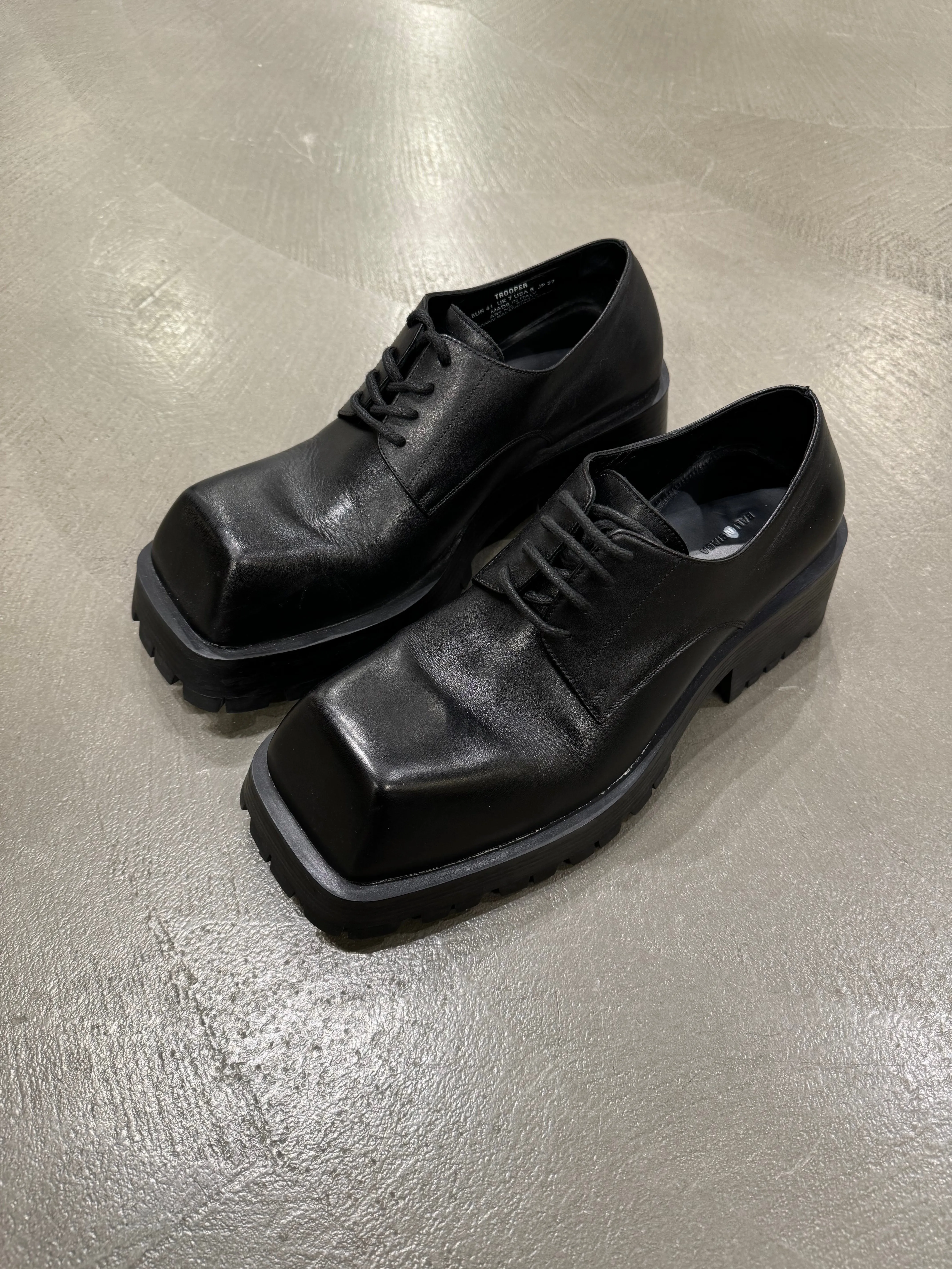 Balenciaga trooper derbies