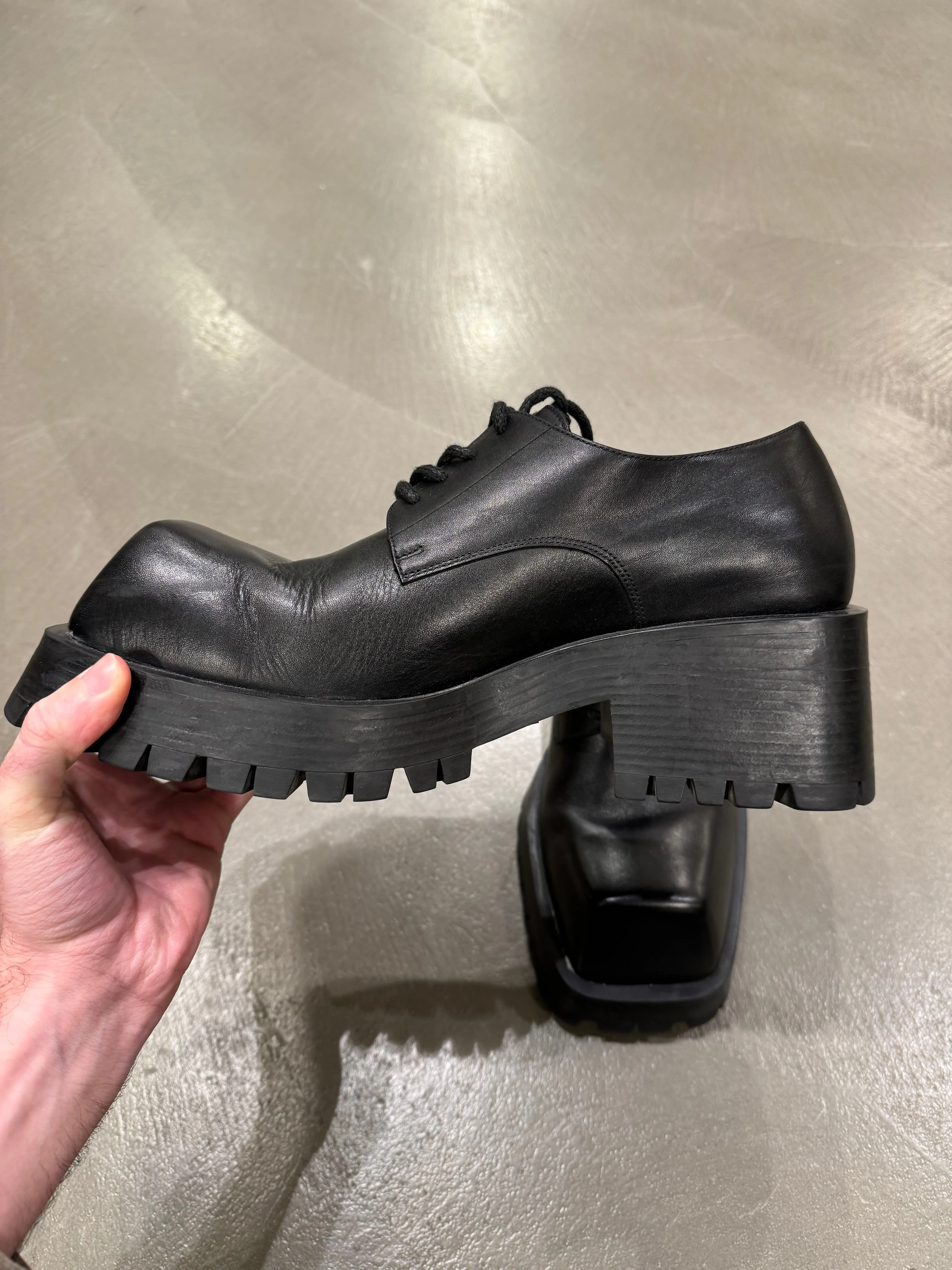 Balenciaga trooper derbies