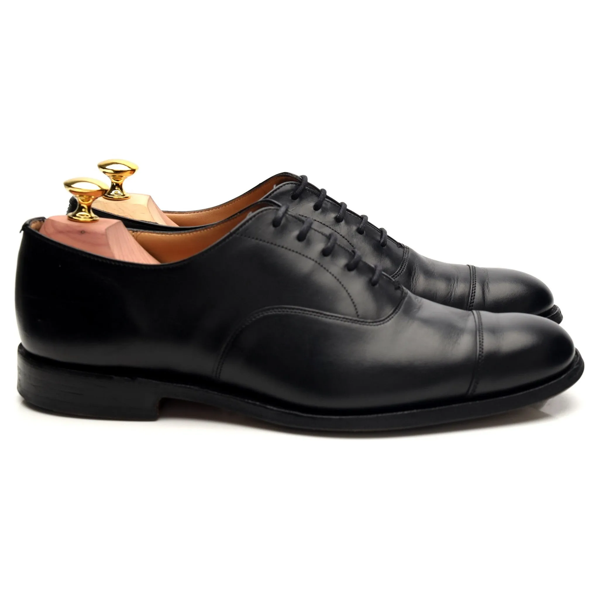 'Balmoral' Black Leather Oxford UK 7.5 F
