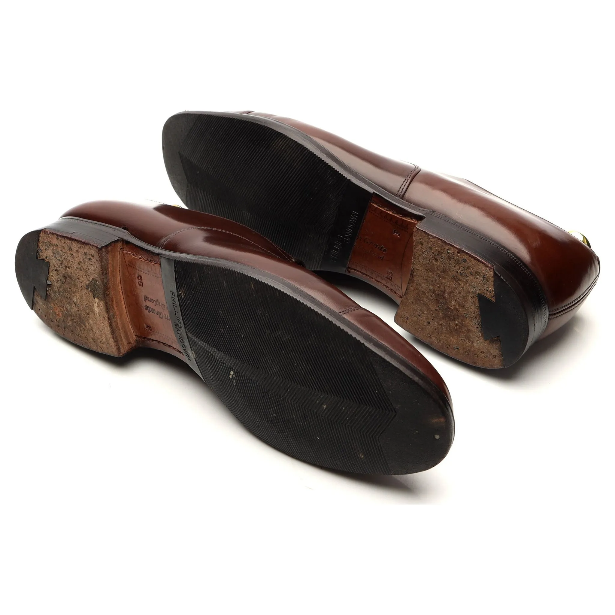 'Balmoral' Brown Leather Oxford UK 8.5 F
