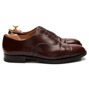 'Balmoral' Brown Leather Oxford UK 8.5 F