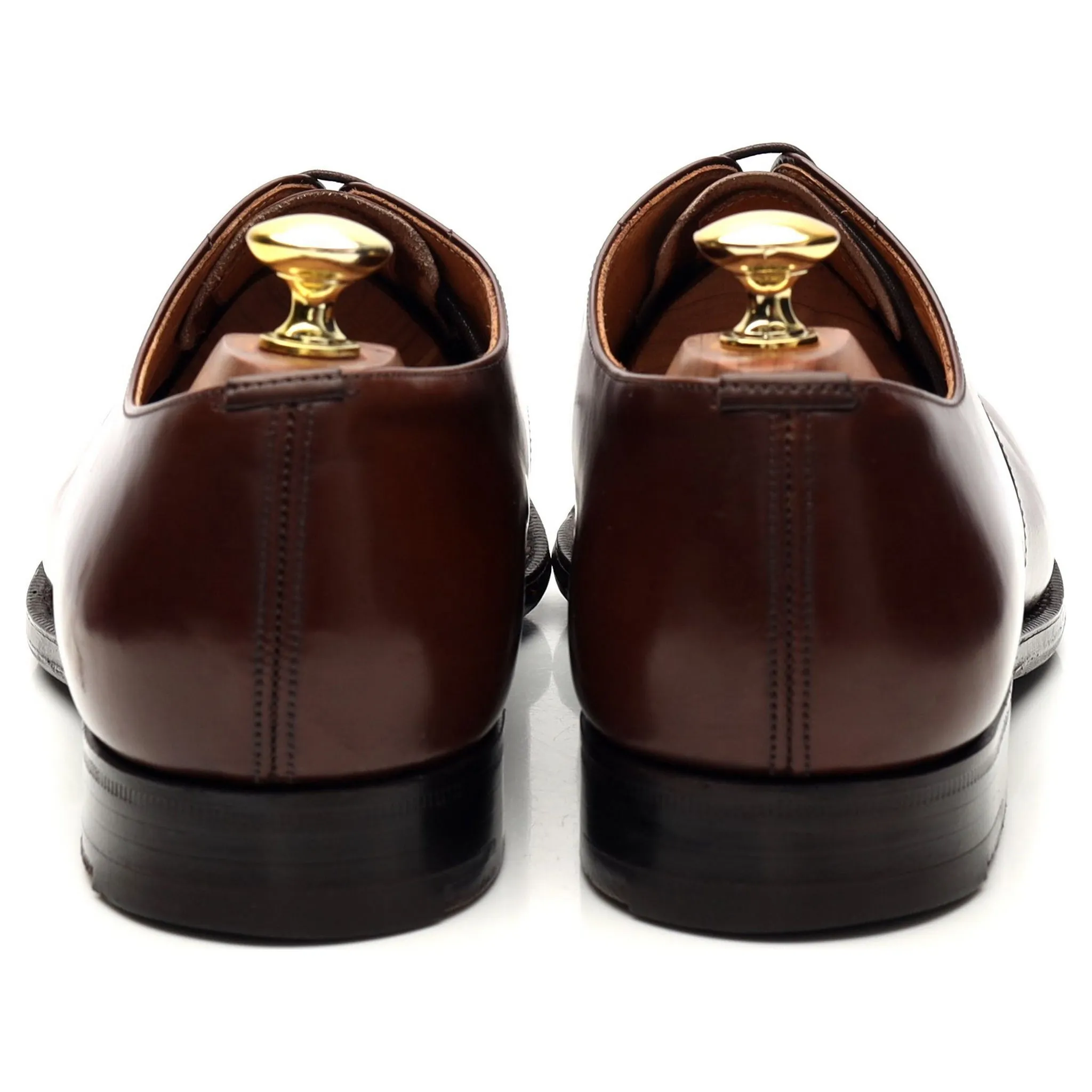 'Balmoral' Brown Leather Oxford UK 8.5 F