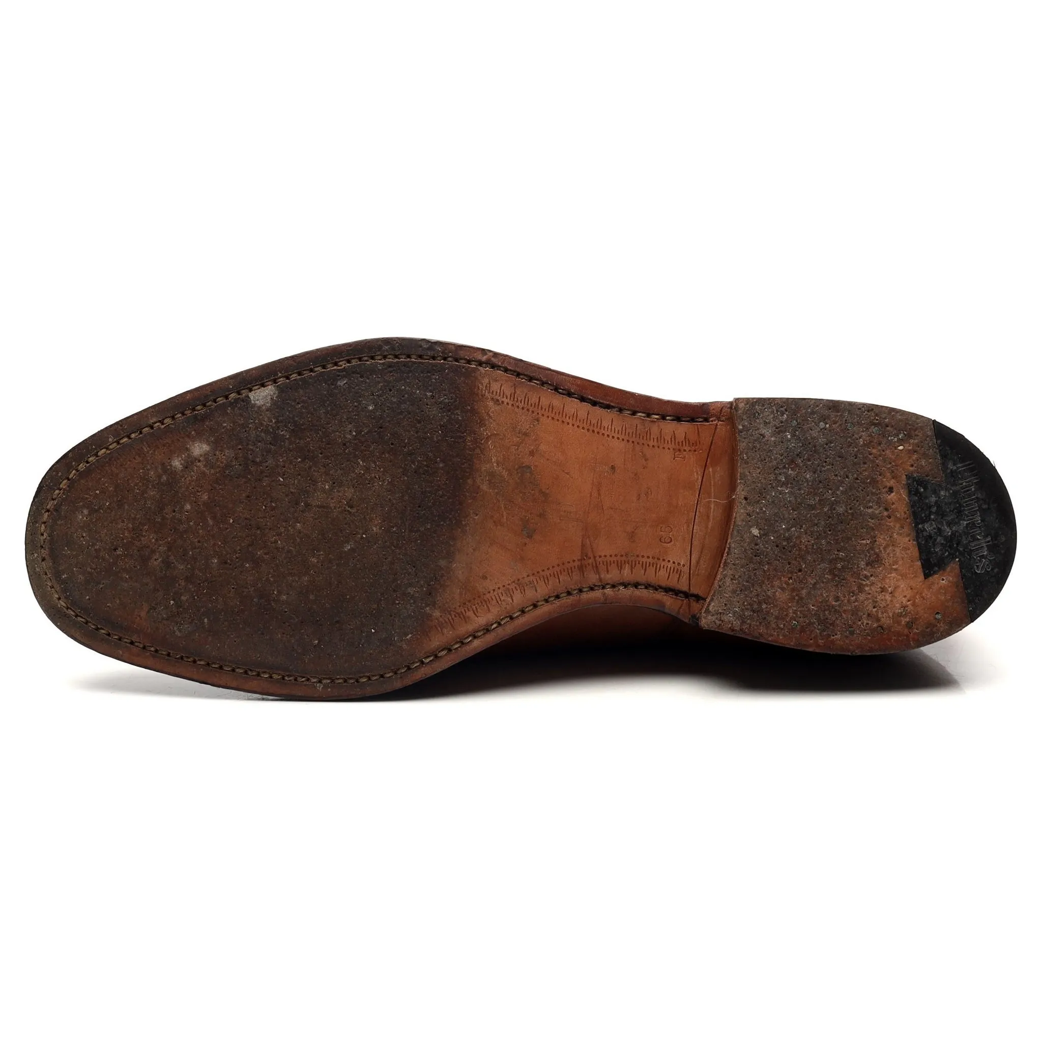 'Balmoral' Tan Brown Leather Oxford UK 6 F
