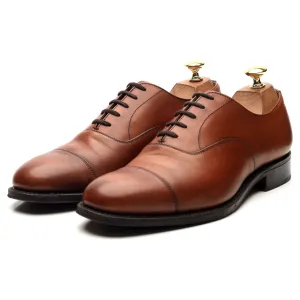 'Balmoral' Tan Brown Leather Oxford UK 6 F