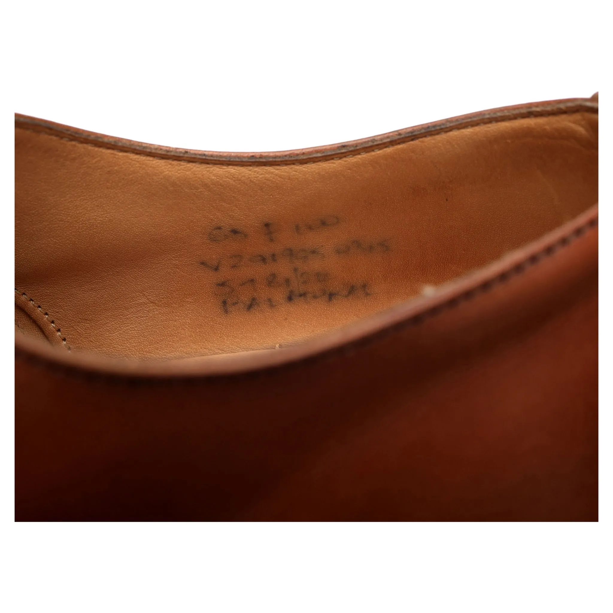 'Balmoral' Tan Brown Leather Oxford UK 6 F
