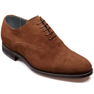 BARKER Winsford Shoes - Mens Oxford - Castagnia Suede