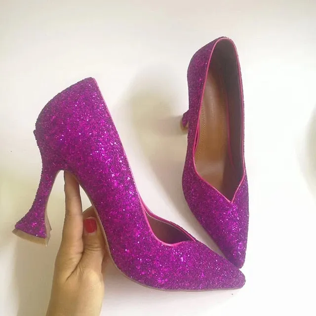 Basic Pumps Office Lady Business High Heel Shoes