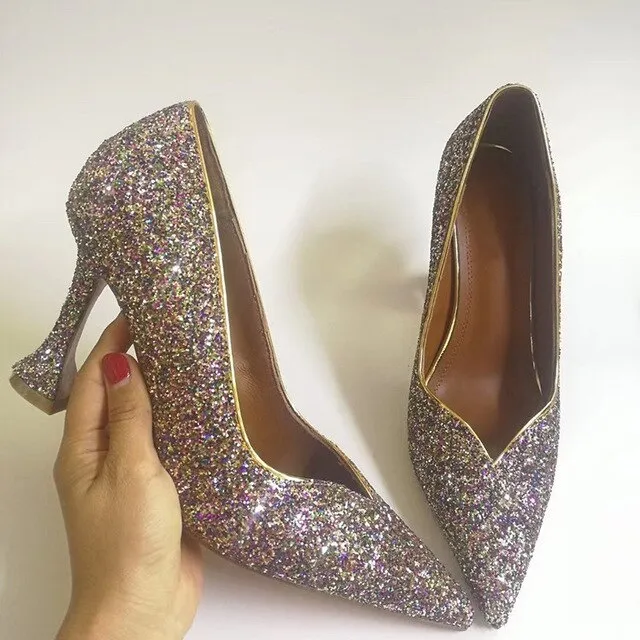 Basic Pumps Office Lady Business High Heel Shoes