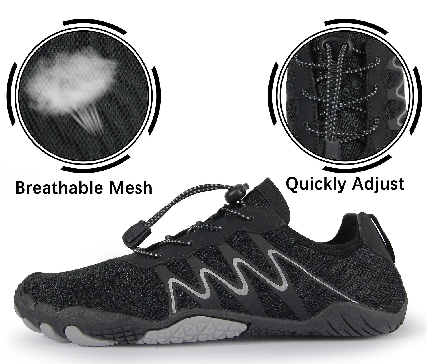 BenSorts Women Men Barefoot Water Shoes Aqua Sports Shoes for Swimming Surfing Diving Walking