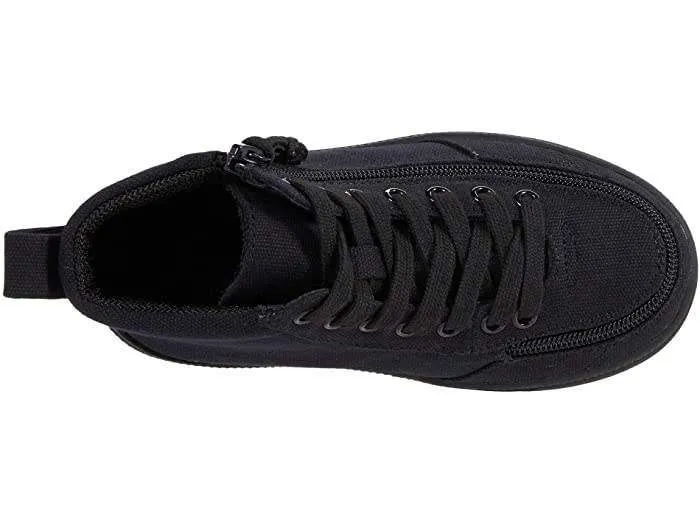 Billy Classic Kids Black High Top Adaptive Sneaker (EasyOn)