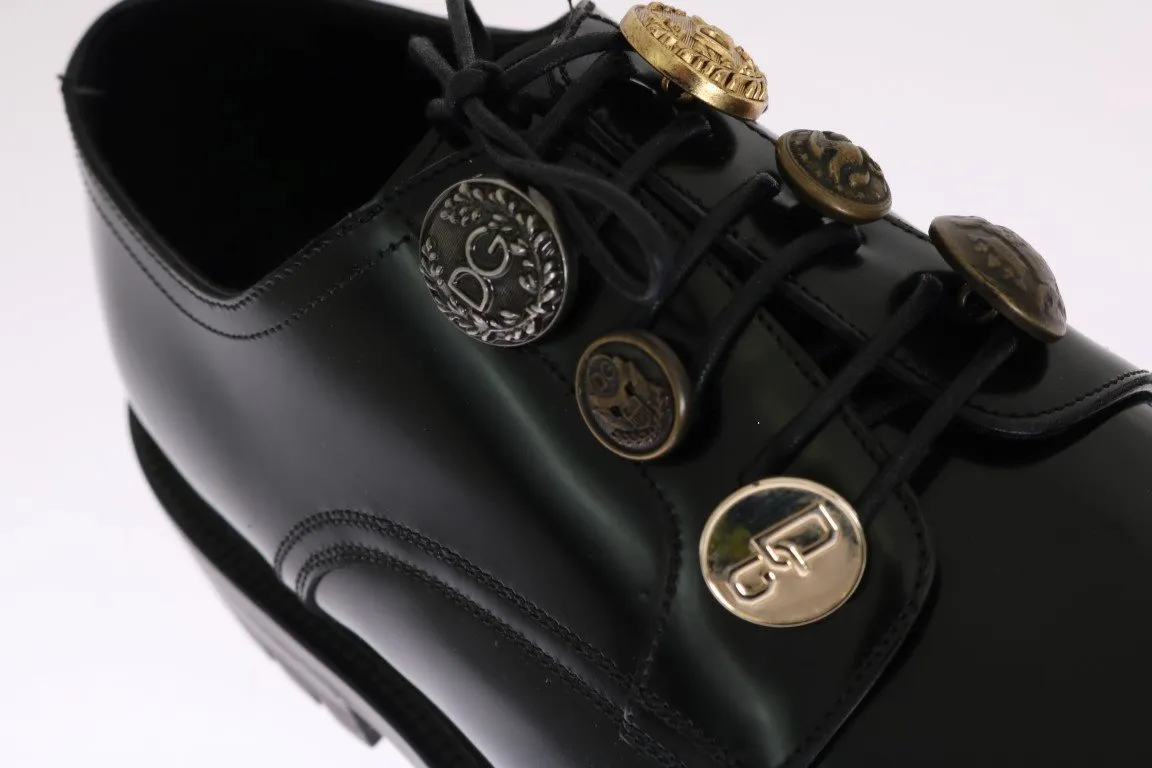 Black Leather Dress Formal Shoes