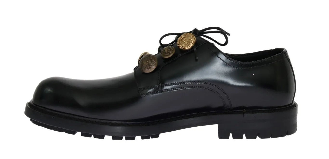Black Leather Dress Formal Shoes