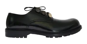Black Leather Dress Formal Shoes