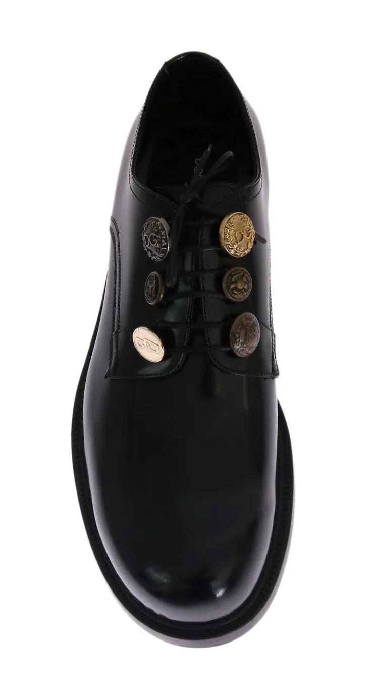 Black Leather Dress Formal Shoes