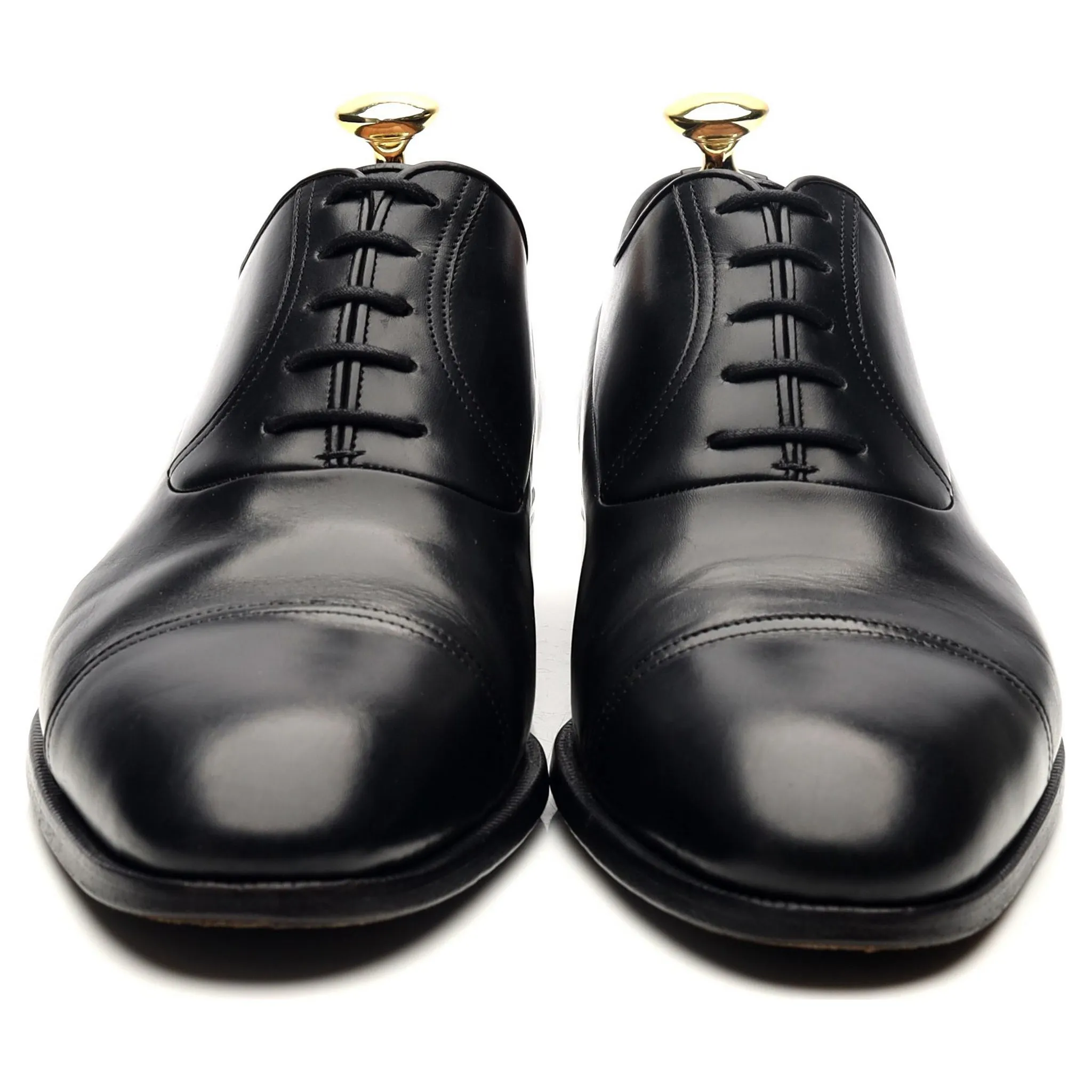 Black Leather Oxford UK 7.5
