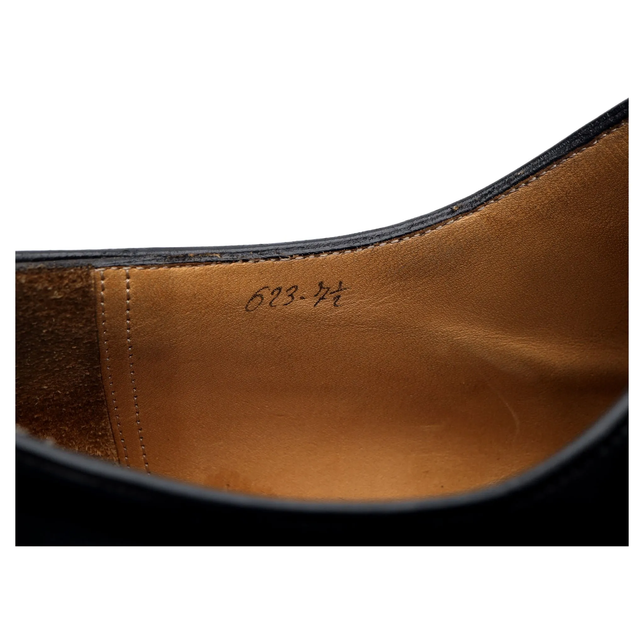 Black Leather Oxford UK 7.5