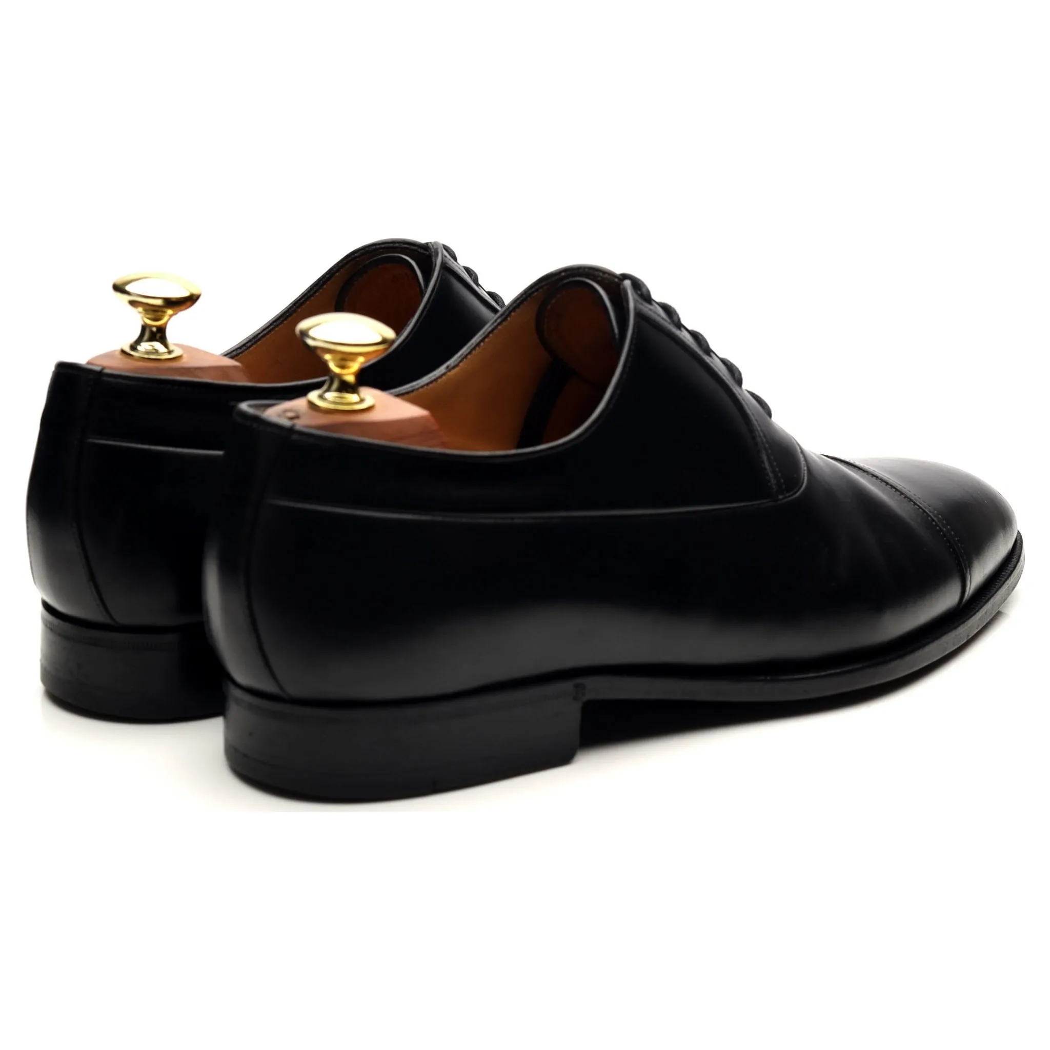 Black Leather Oxford UK 7.5