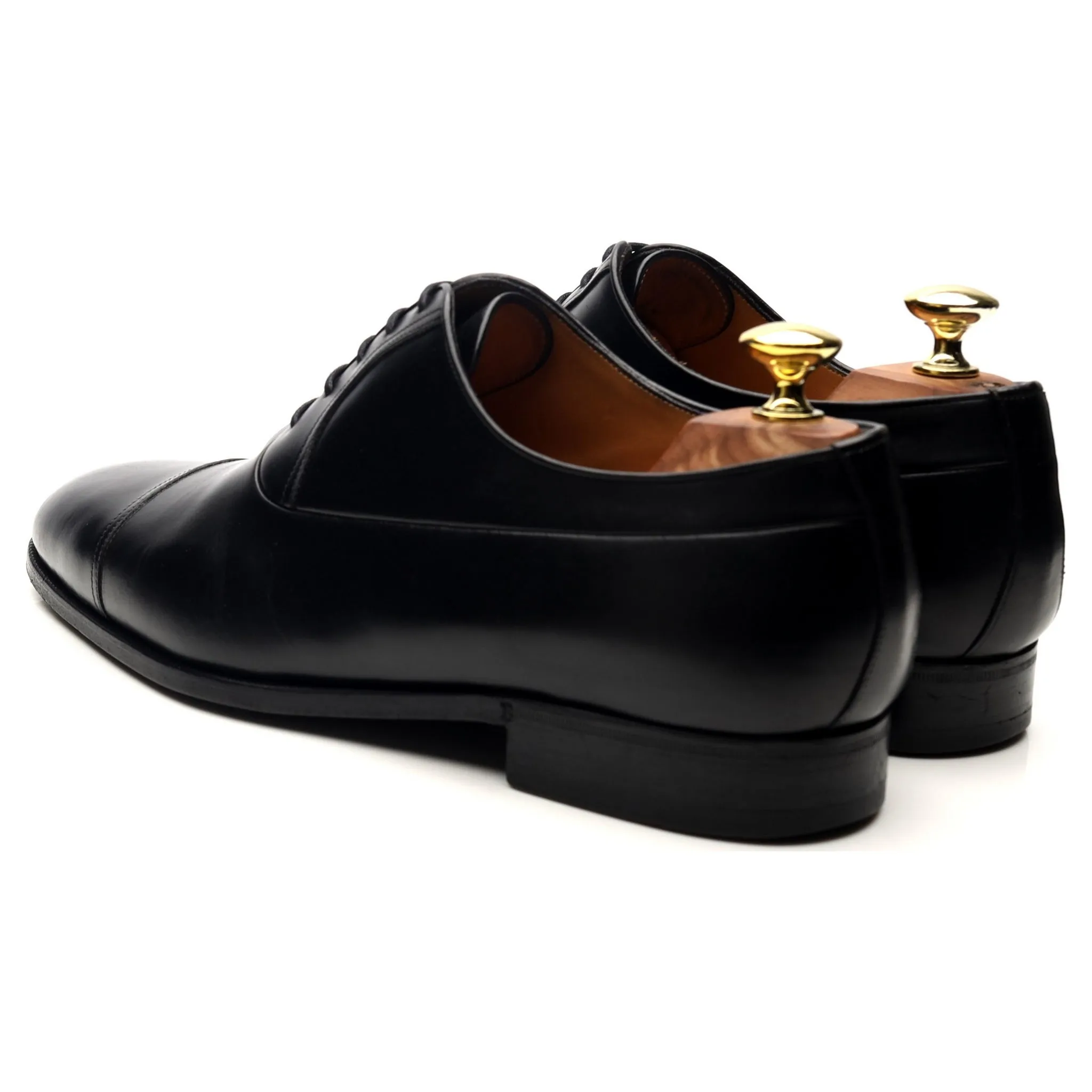 Black Leather Oxford UK 7.5