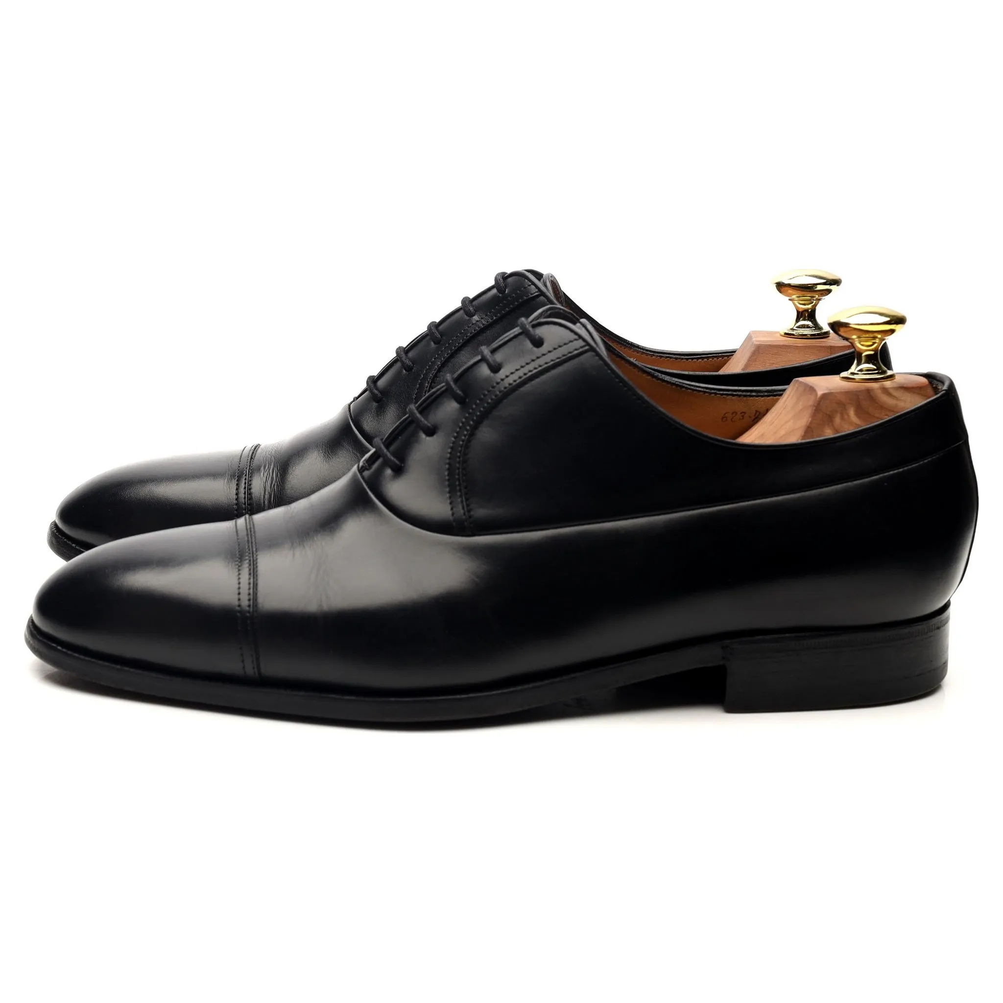 Black Leather Oxford UK 7.5