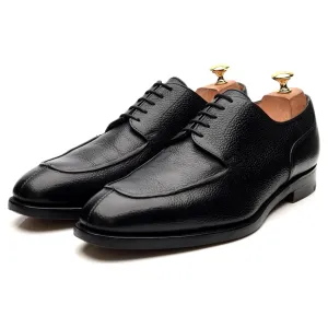 Black Leather Split Toe Derby UK 10.5 FX