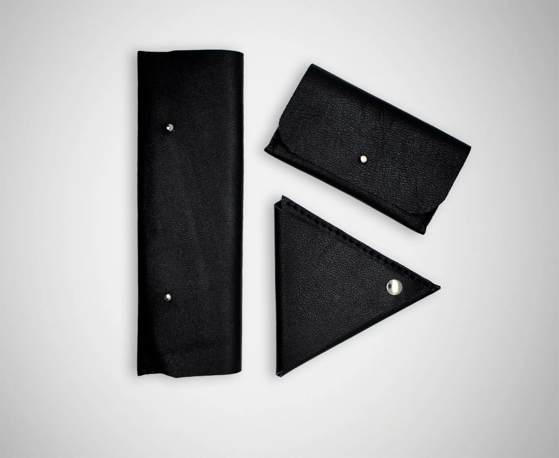 Black Minimalist Card Case