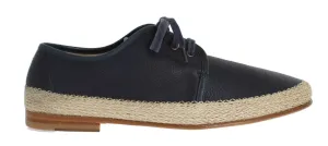 Blue Leather Dress Formal Shoes