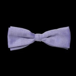 Blue Pinpoint Oxford Bowtie