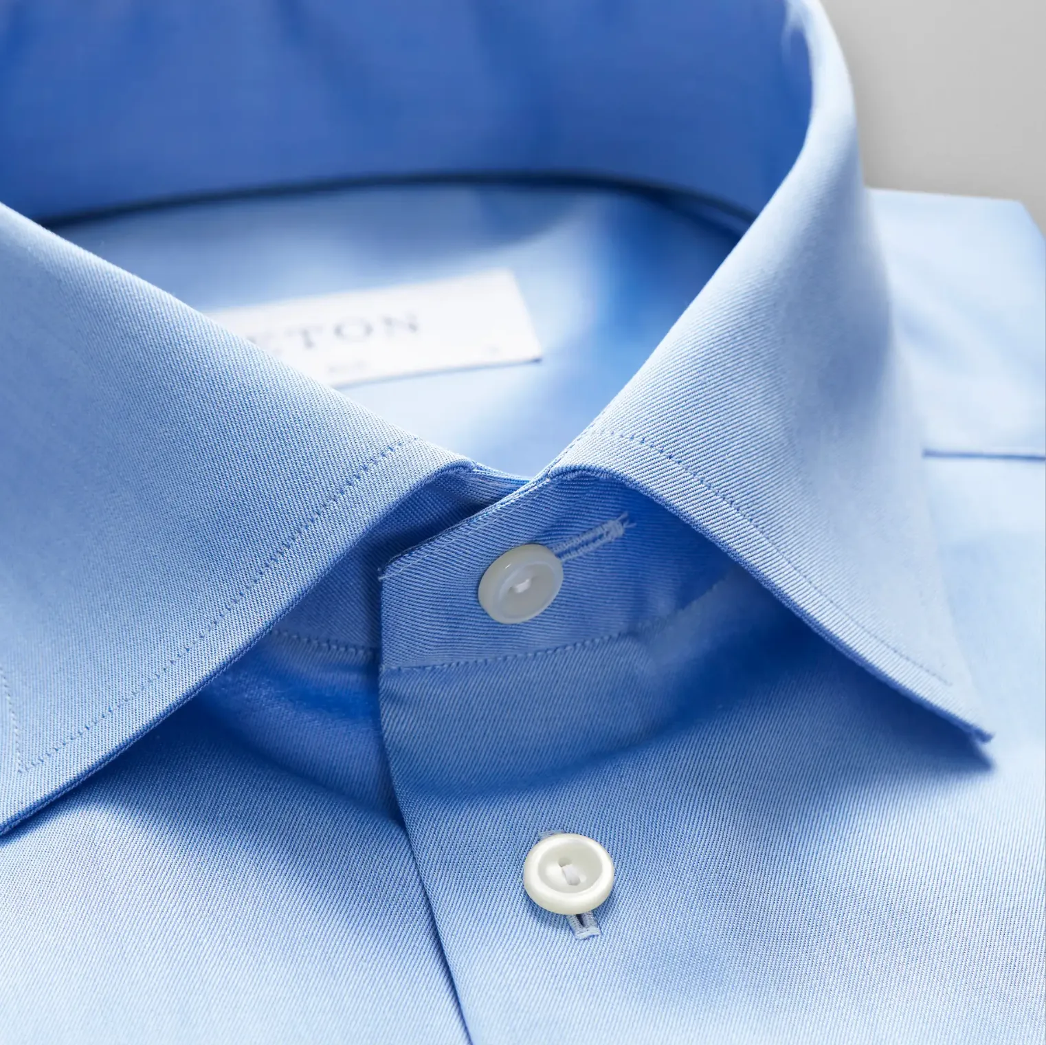 Blue Signature Twill Shirt
