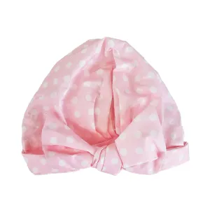 Bluhen - Pink Polka Dot Shower Cap