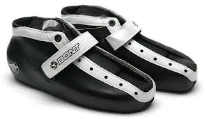 Bont Hybrid Quad Boot : Fibreglass / Leather : Black