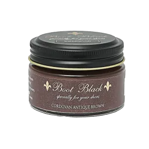 Boot Black Cordovan Shoe Cream - Antique Brown
