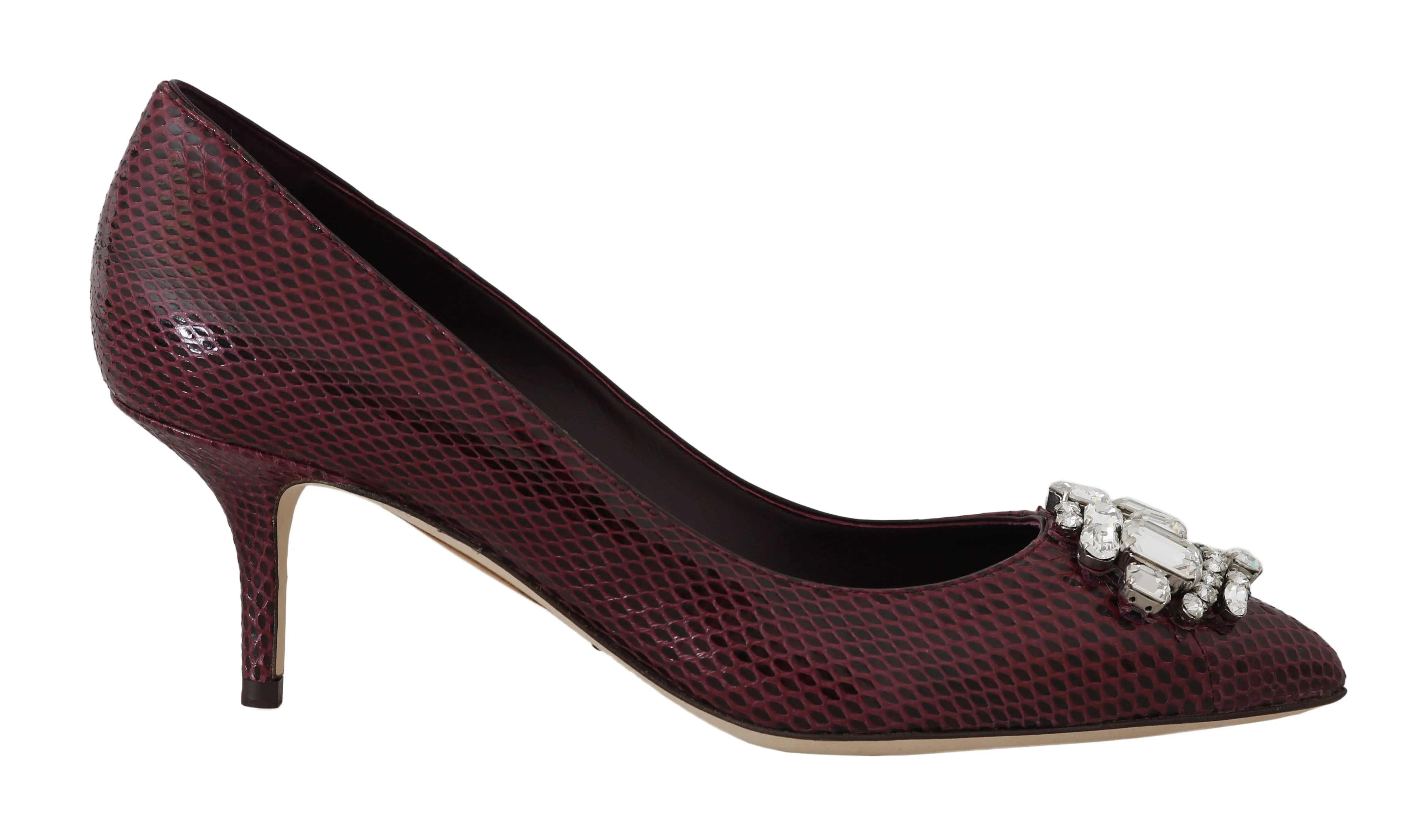Bordeaux Snakeskin Ayers Crystal