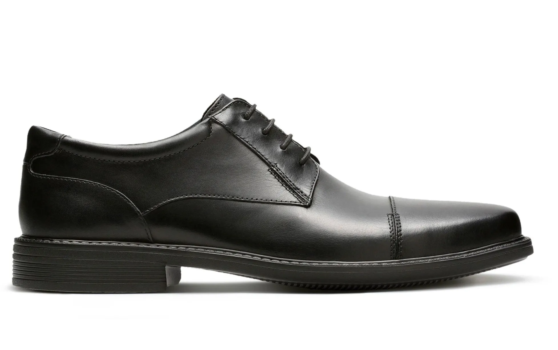 Bostonian Wenham Cap Black Leather 30510