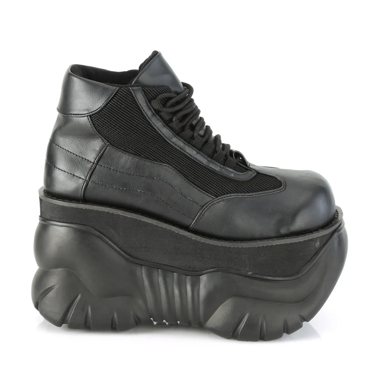 BOXER-01  Black Vegan Leather